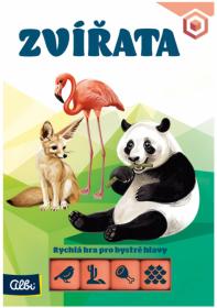 Albi HRA Chytré kostky Zvířata (společenská hra)