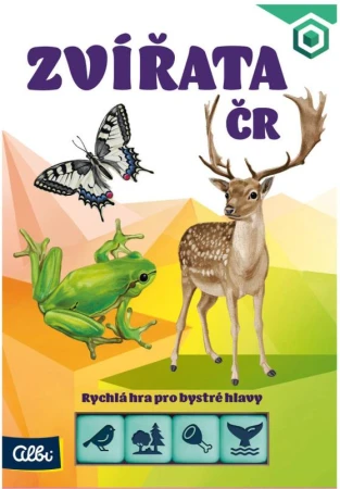 Albi HRA Chytré kostky Zvířata (společenská hra)