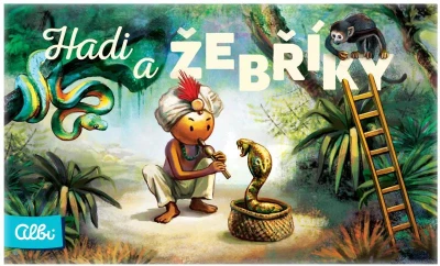Albi HRA Hadi a žebříky Nové (společenská hra)