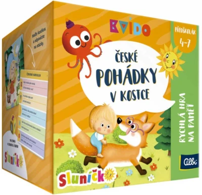 Albi HRA Kvído - České pohádky v kostce Sluníčko (společenská hra)