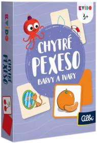 Albi HRA Kvído Chytré pexeso 2 Barvy a tvary (společenská hra) Albi HRA Kvído Chytré pexeso 2 Barvy a tvary (společenská hra)
