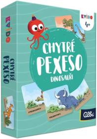 Albi HRA Kvído Chytré pexeso 2 Dinosauři (společenská hra)