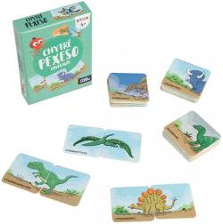 Albi HRA Kvído Chytré pexeso 2 Dinosauři (společenská hra)