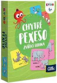 Albi HRA Kvído Chytré pexeso 2 Zvířecí rodina (společenská hra) Albi HRA Kvído Chytré pexeso 2 Zvířecí rodina (společenská hra)