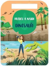 Albi HRA Kvído Hledej a najdi: Dinosauři set s fixem