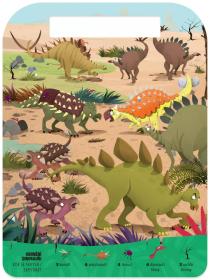 Albi HRA Kvído Hledej a najdi: Dinosauři set s fixem