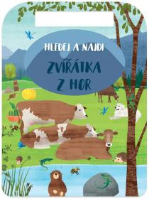 Albi HRA Kvído Hledej a najdi: Zvířátka z hor set s fixem