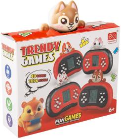Albi HRA Mini herní konzole Trendy hry 49 her na baterie Zvuk