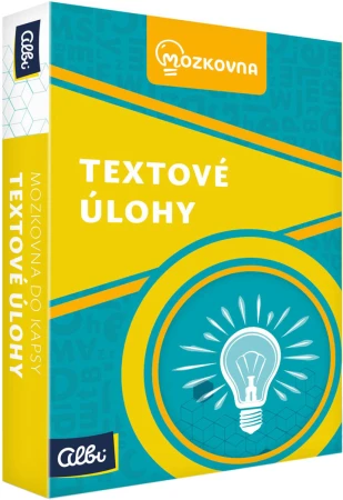 Albi HRA Mozkovna do kapsy Textové úlohy (společenská hra)