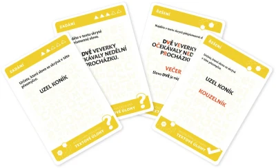 Albi HRA Mozkovna do kapsy Textové úlohy (společenská hra)