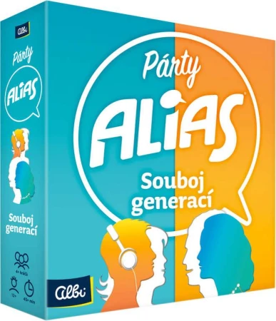 Albi HRA Párty Alias Souboj generací (společenská hra)