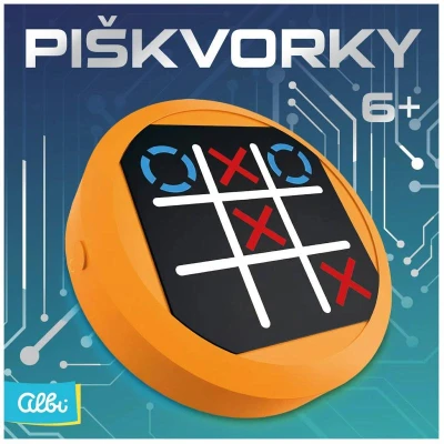 Albi Hra Piškvorky elektronické na baterie (společenská hra)