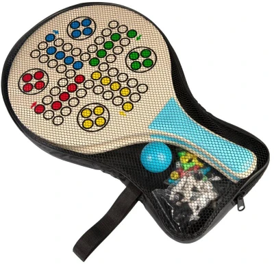 Albi HRA Plážový tenis, šachy, Člověče, nezlob se 3v1 DŘEVO