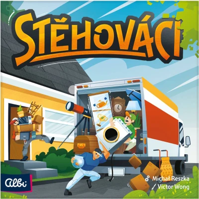 Albi HRA Stěhováci rodinná (společenská hra)