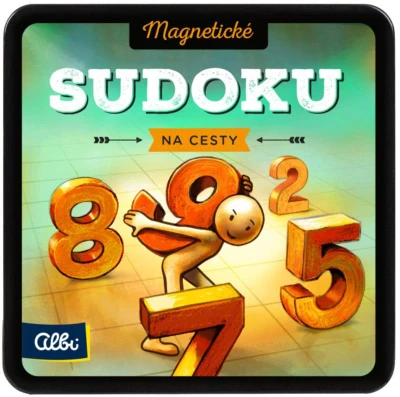 Albi HRA Sudoku magnetické na cesty (společenská hra) Albi HRA Sudoku magnetické na cesty (společenská hra)