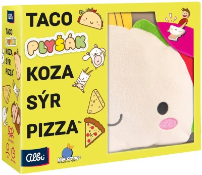 Albi HRA Taco, plyšák, koza, sýr, pizza (společenská hra) Albi HRA Taco, plyšák, koza, sýr, pizza (společenská hra)