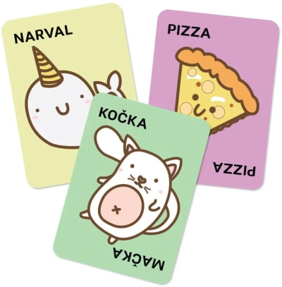 Albi HRA Taco, plyšák, koza, sýr, pizza (společenská hra)