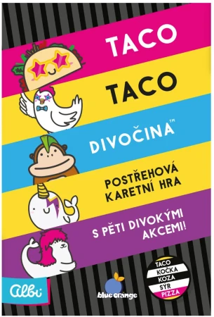 Albi HRA Taco, taco, divočina (společenská hra)
