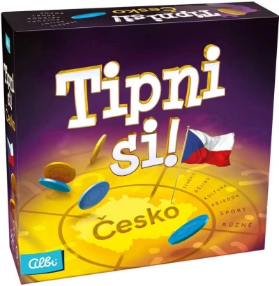 Albi HRA Tipni si! Česko (společenská hra)
