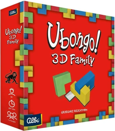 Albi Hra Ubongo 3D Family druhá edice (společenská hra) (VÝPRODEJ)