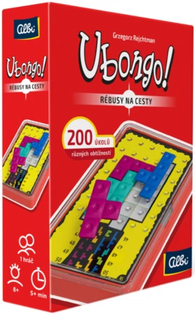 Albi HRA Ubongo! - Rébusy na cesty 200 úkolů pro 1 hráče