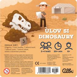 Albi HRA Ulov si dinosaury magnetická (společenská hra)
