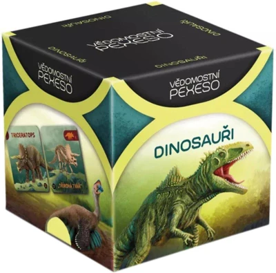 Albi HRA Vědomostní pexeso Dinosauři (společenská hra) Albi HRA Vědomostní pexeso Dinosauři (společenská hra)
