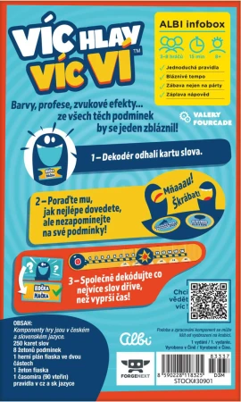Albi HRA Víc hlav víc ví (společenská hra)