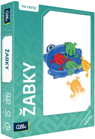 Albi HRA Žabky na cesty (společenská hra) Albi HRA Žabky na cesty (společenská hra)