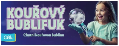 Albi Kúřový bublifuk meč set s kúzelnými rukavicami na batérie