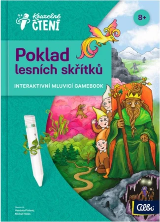 Albi Kouzelné čtení Gamebook interaktivní Poklad lesních skřítků Albi Kouzelné čtení Gamebook interaktivní Poklad lesních skřítků