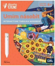 Albi Kouzelné čtení Interaktivní tabulka Umím násobit
