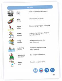 Albi Kouzelné čtení Kniha interaktivní Anglický obrázkový slovník