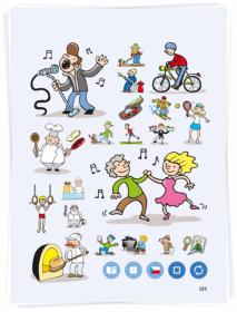 Albi Kouzelné čtení Kniha interaktivní Anglický obrázkový slovník