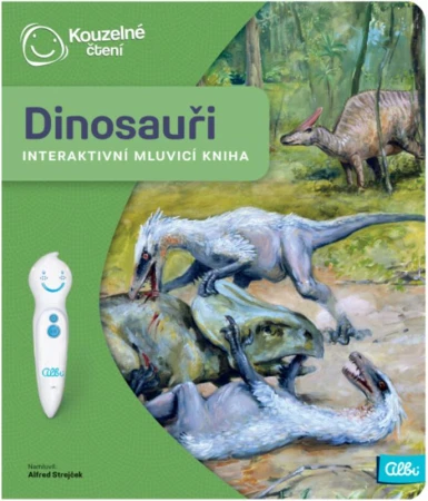 Albi Kouzelné čtení Kniha interaktivní Dinosauři Albi Kouzelné čtení Kniha interaktivní Dinosauři