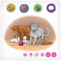 Albi Kouzelné čtení Kniha interaktivní Domácí zvířátka baby minikniha