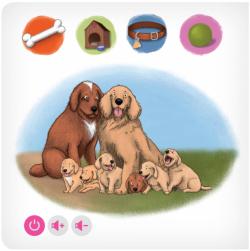 Albi Kouzelné čtení Kniha interaktivní Domácí zvířátka baby minikniha