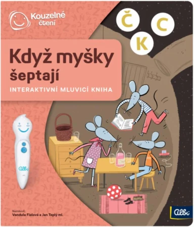 Albi Kouzelné čtení Kniha interaktivní Když myšky šeptají Albi Kouzelné čtení Kniha interaktivní Když myšky šeptají