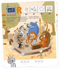 Albi Kouzelné čtení Kniha interaktivní Když roboti brebentí