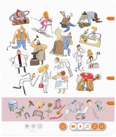 Albi Kouzelné čtení Kniha interaktivní Když roboti brebentí