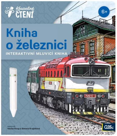 Albi Kouzelné čtení Kniha interaktivní Kniha o železnici