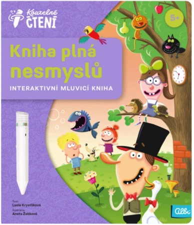 Albi Kouzelné čtení Kniha interaktivní Kniha plná nesmyslů Albi Kouzelné čtení Kniha interaktivní Kniha plná nesmyslů