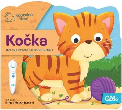Albi Kouzelné čtení Kniha interaktivní Kočka baby minikniha tvarovaná Albi Kouzelné čtení Kniha interaktivní Kočka baby minikniha tvarovaná