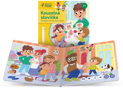 Albi Kouzelné čtení Kniha interaktivní Kouzelná slovíčka