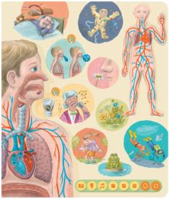 Albi Kouzelné čtení Kniha interaktivní Lidské tělo