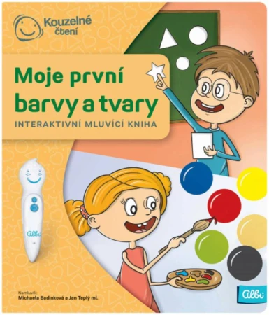 Albi Kouzelné čítanie Kniha interaktívna Moje prvé farby a tvary Albi Kouzelné čítanie Kniha interaktívna Moje prvé farby a tvary