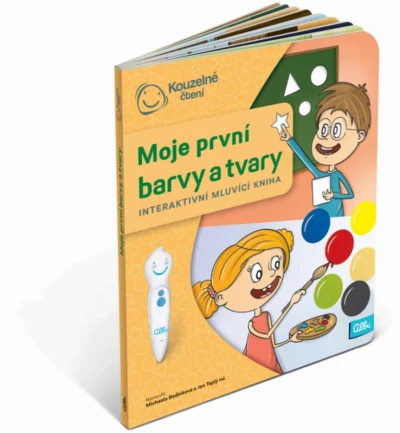 Albi Kouzelné čtení Kniha interaktivní Moje první barvy a tvary