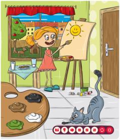 Albi Kouzelné čtení Kniha interaktivní Moje první barvy a tvary