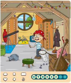 Albi Kouzelné čtení Kniha interaktivní Moje první barvy a tvary