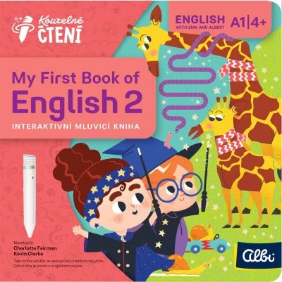 Albi Kouzelné čtení Kniha interaktivní My First Book of English 2